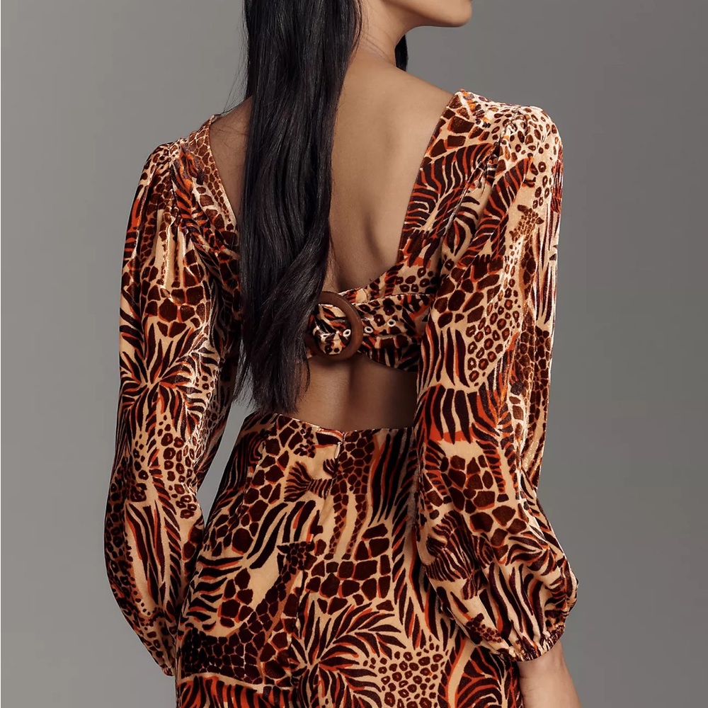 Farm Rio x Anthropologie Long-Sleeve Printed Romper - Picture 2 of 8